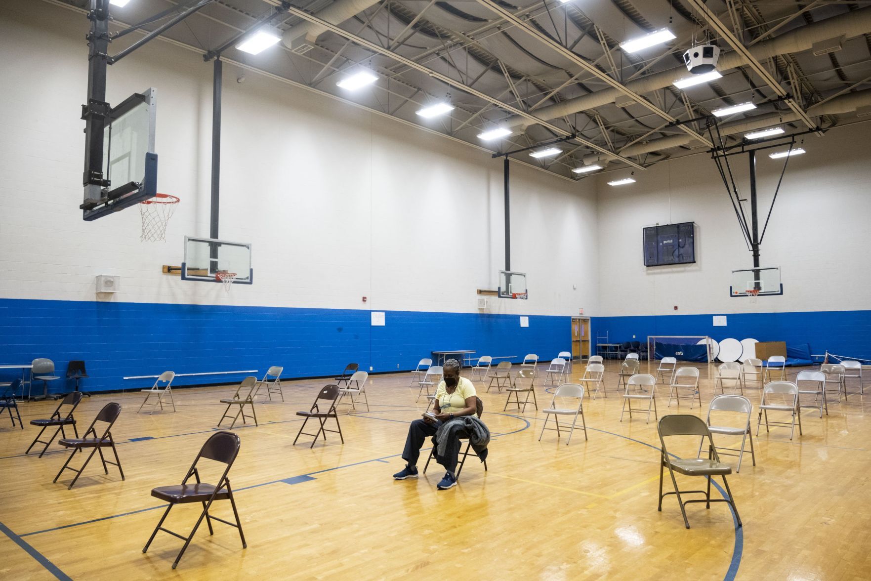 Teachers and staff vaccinated at Vashon High School